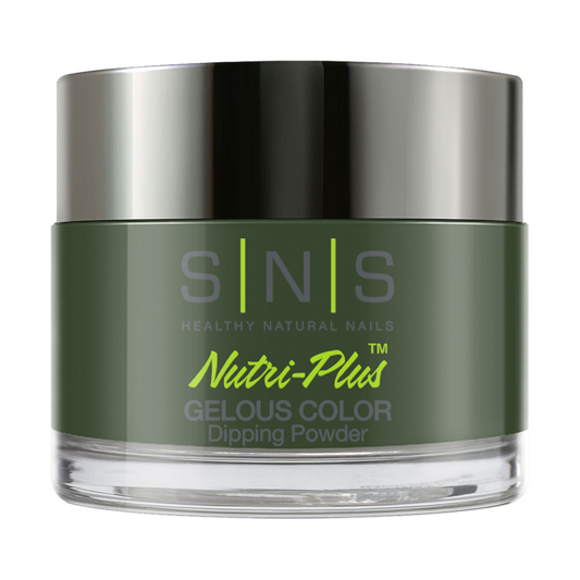 SNS Dipping Powder Nail - HM33 Green Eggs & Ham - Green Colors