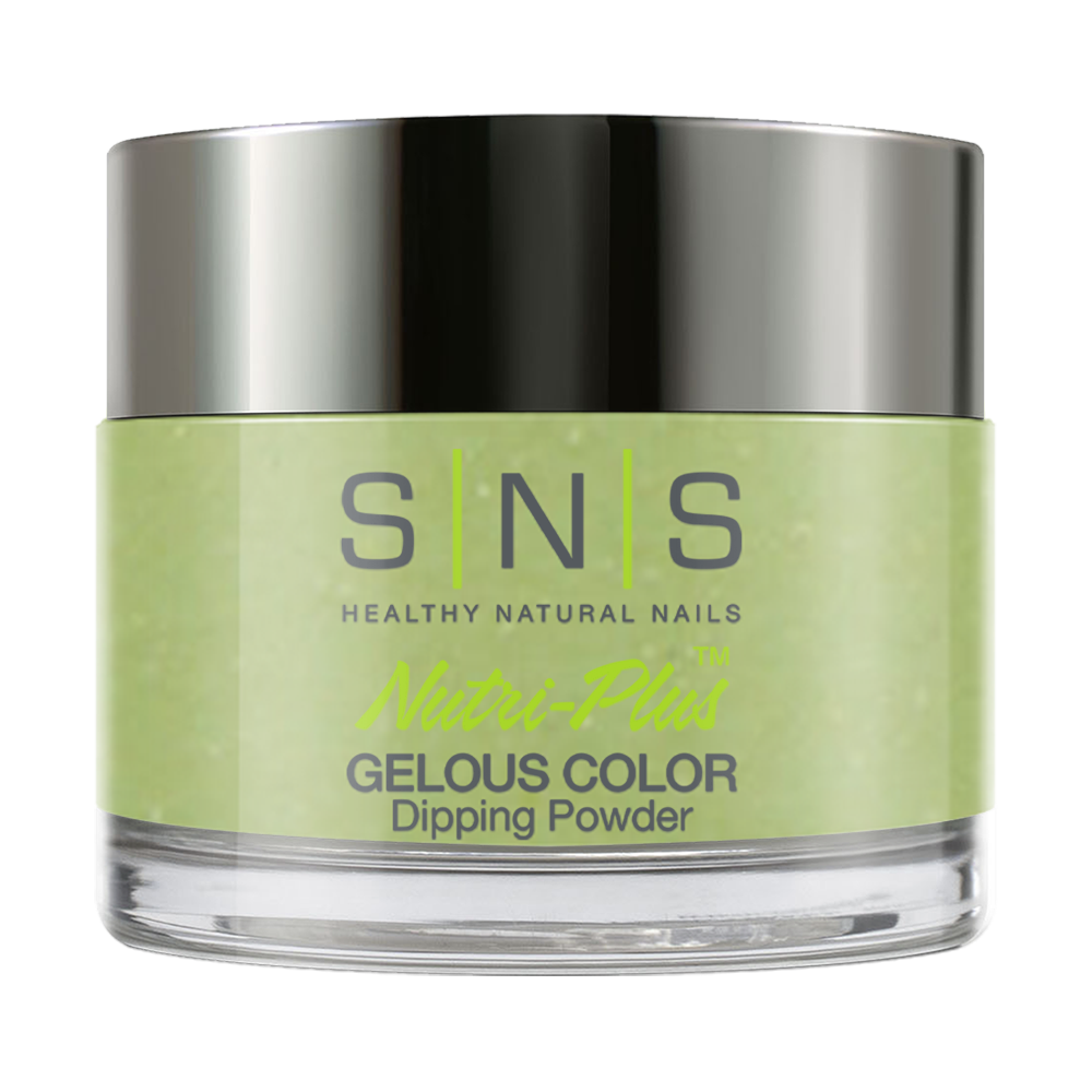 SNS Dipping Powder Nail - HM34 Ginger Kale - Green Colors