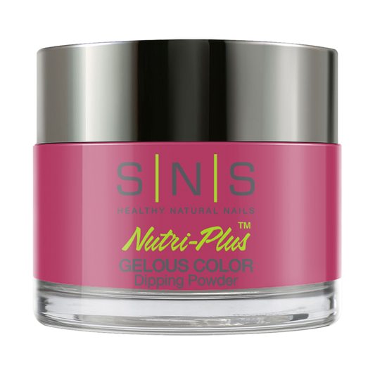 SNS Dipping Powder Nail - IS08 Raspberry Beret - Pink Colors