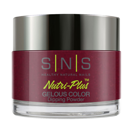 SNS Dipping Powder Nail - IS24 Paint it Plum - Purple Colors