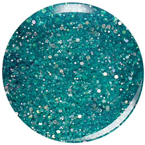 Kiara Sky Gel Nail Polish Duo - 517 Green Glitter Colors - Vegas Strip