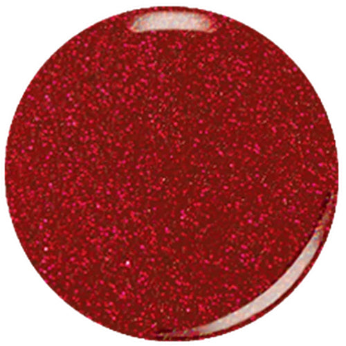 Kiara Sky Gel Nail Polish Duo - 547 Red Glitter Colors - Sultry Desire