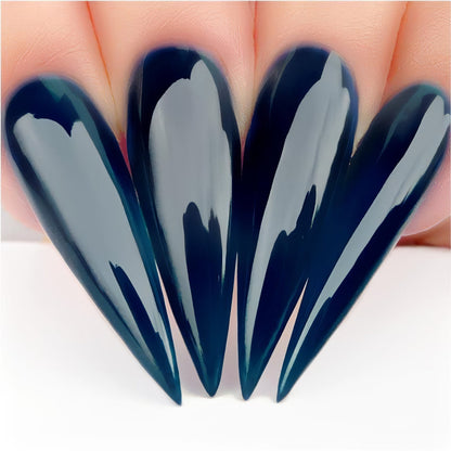 Kiara Sky Gel Nail Polish Duo - 572 Blue Colors - Midnight in Paris