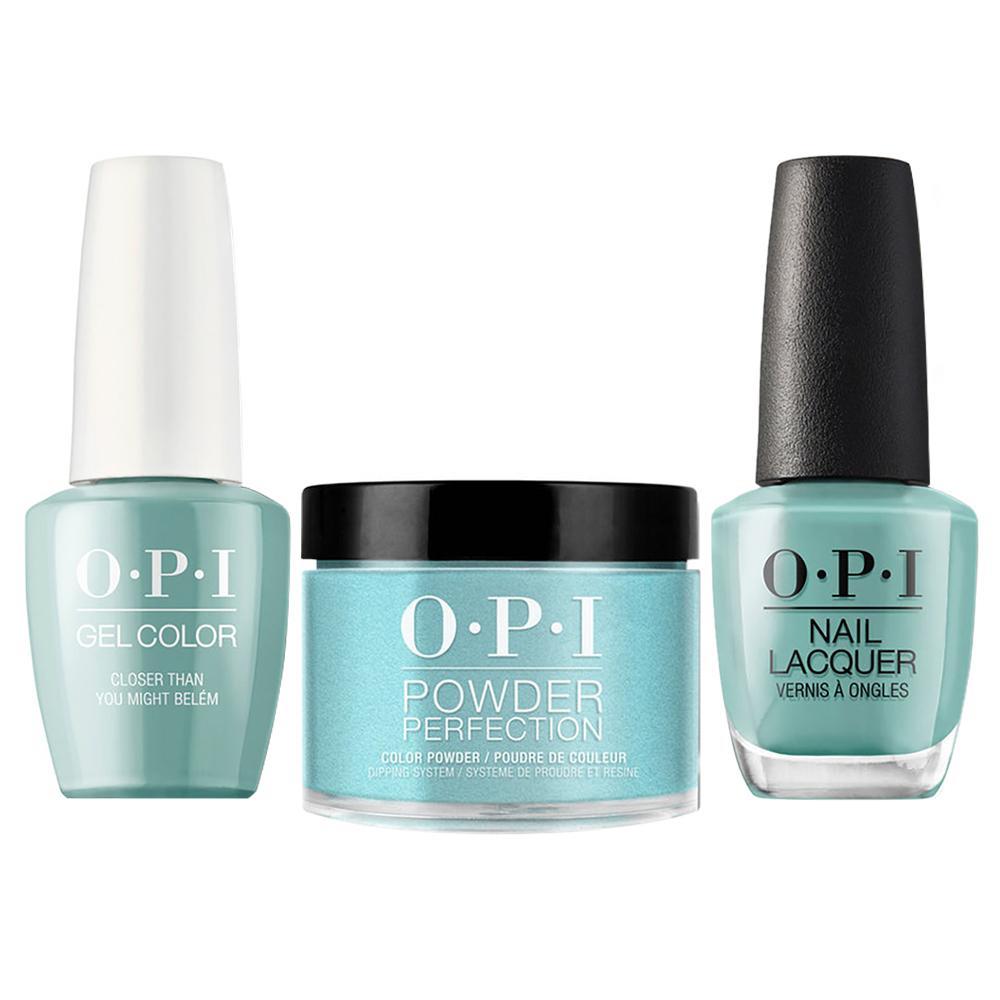 OPI 3 in 1 - L24 Closer Than You Might Belém - Dip, Gel & Lacquer Matching