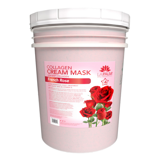LaPalm Collagen Cream Mask French Rose in BUCKET