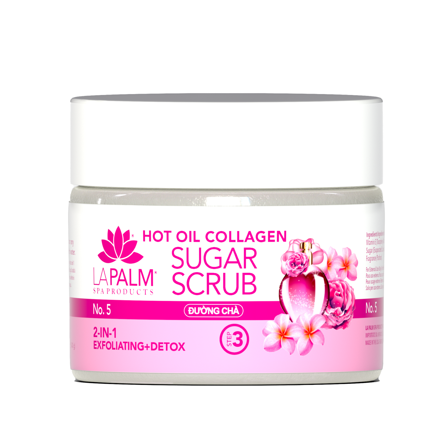 Lapalm Hot Oil Pedicure Sugar Scrub, No. 5