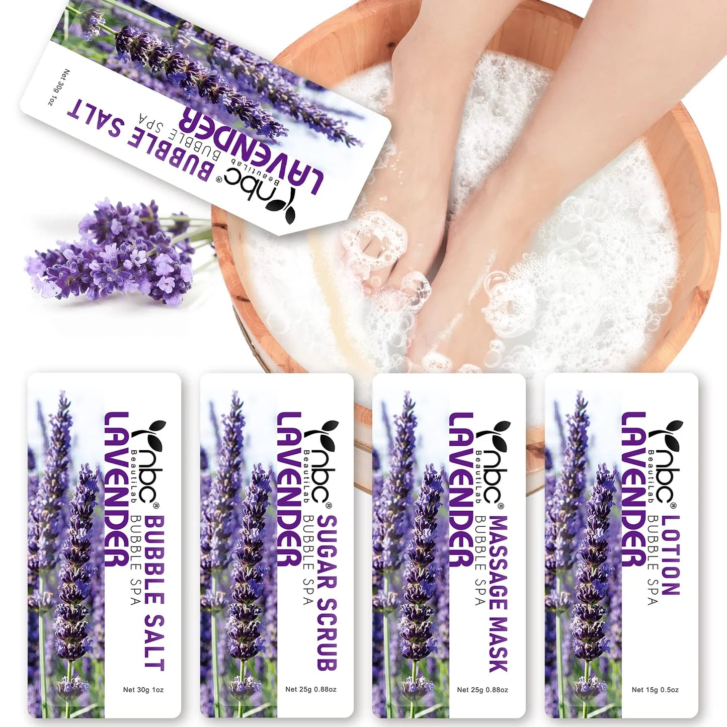 NBC Bubble World Spa 4 Steps – Lavender