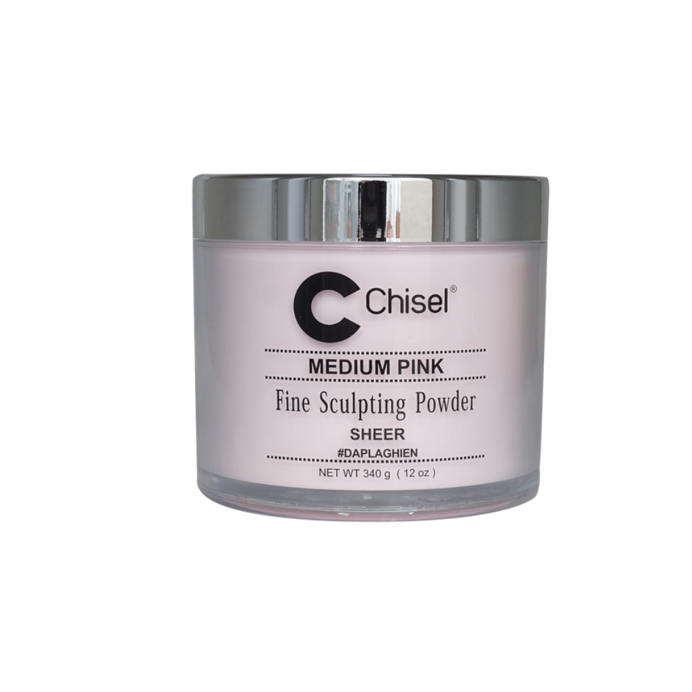 Chisel Acrylic Powder Daplaghien - MEDIUM PINK 12 OZ