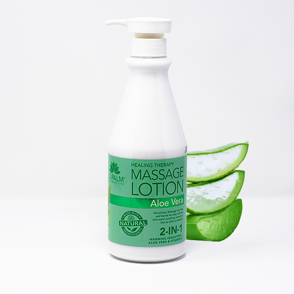 LaPalm Healing Therapy Massage Lotion | Aloe Vera 24oz