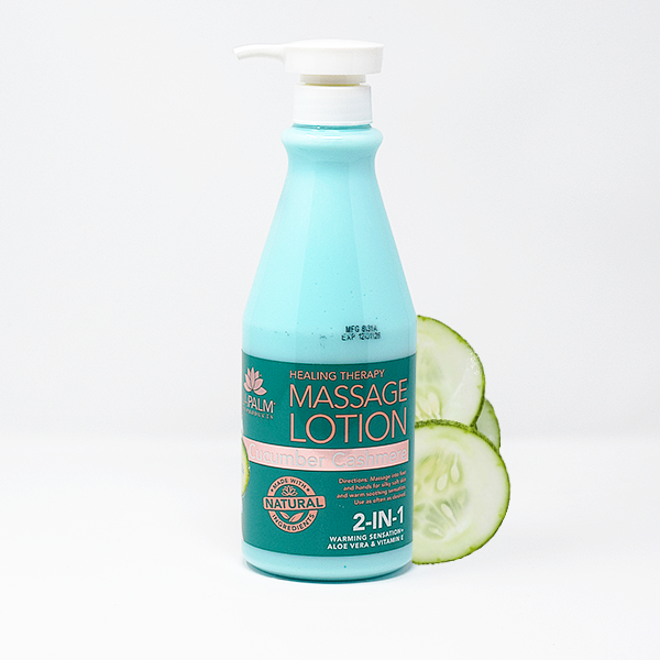 LaPalm Healing Therapy Massage Lotion | Cucumber Cashmere 24oz