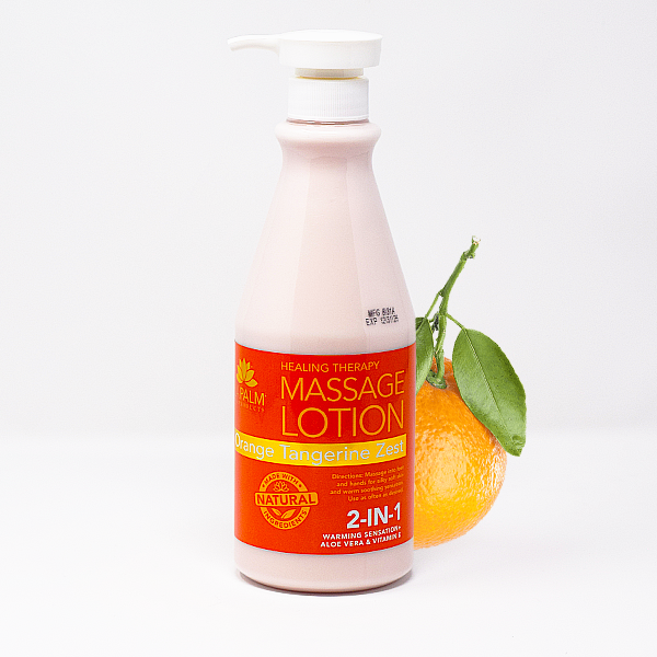 LaPalm Healing Therapy Massage Lotion | Orange Tangerine