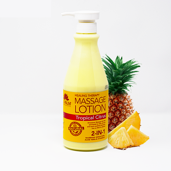 LaPalm Healing Therapy Massage Lotion | Tropical Citrus