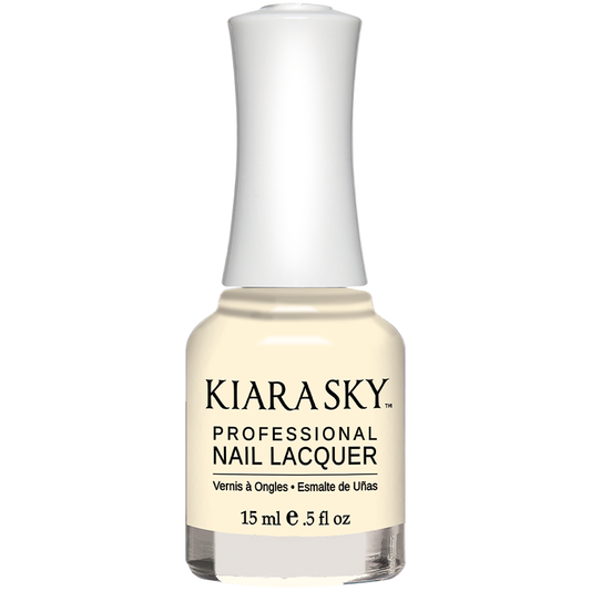 Kiara Sky Nail Lacquer - White Peach