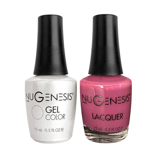 Nugenesis Gel Nail Polish Duo - 083 Purple Colors - My Girl