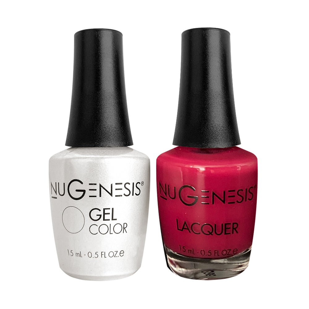 Nugenesis Gel Nail Polish Duo - 084 Red Colors - Starlet