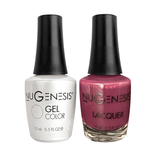 Nugenesis Gel Nail Polish Duo - 099 Purple Colors - Crazy love