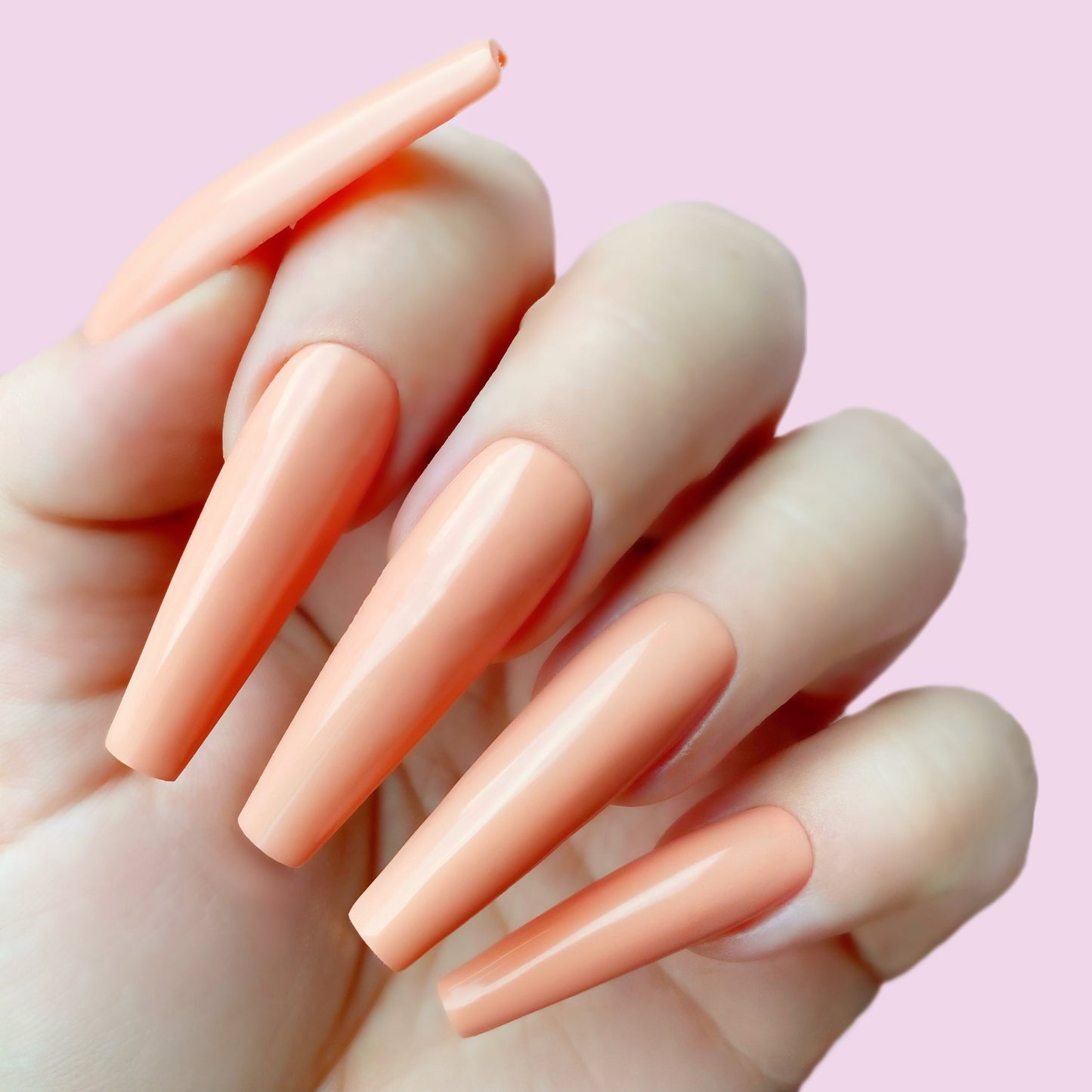 Kiara Sky Nail Lacquer - Peach Bum