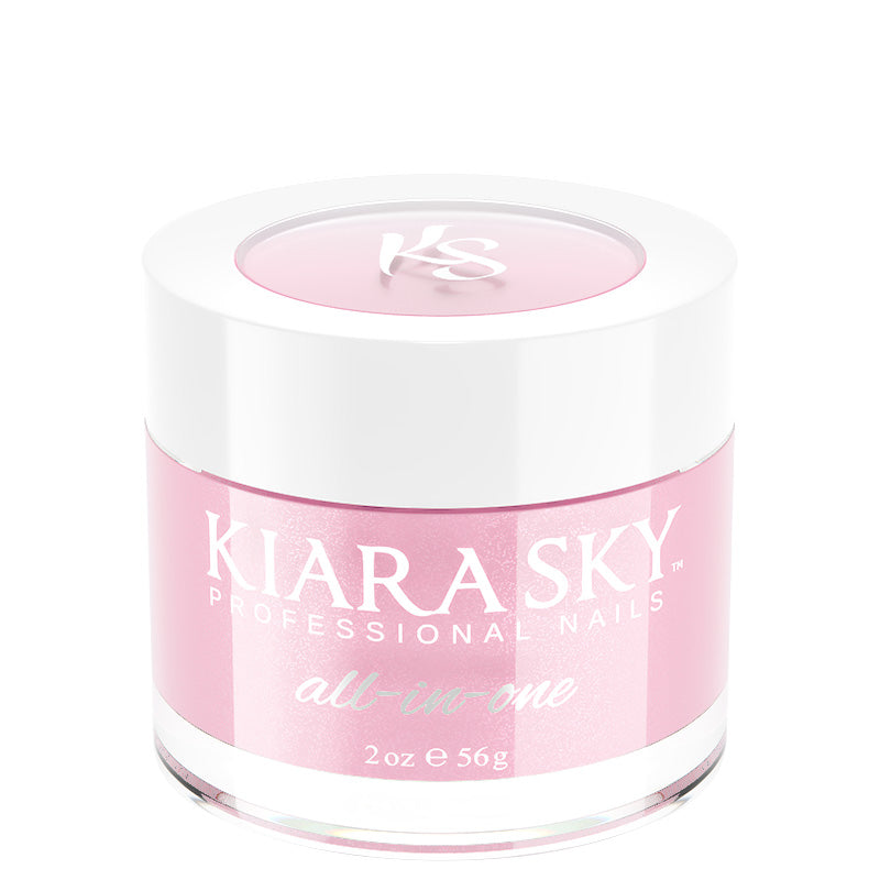 Kiara Sky Dip and Acrylic Powder 2oz - Pink Stardust