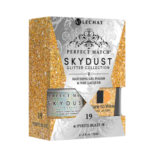 Perfect Match Sky Dust Glitter Duo - SDMS19 Pyrite Blaze