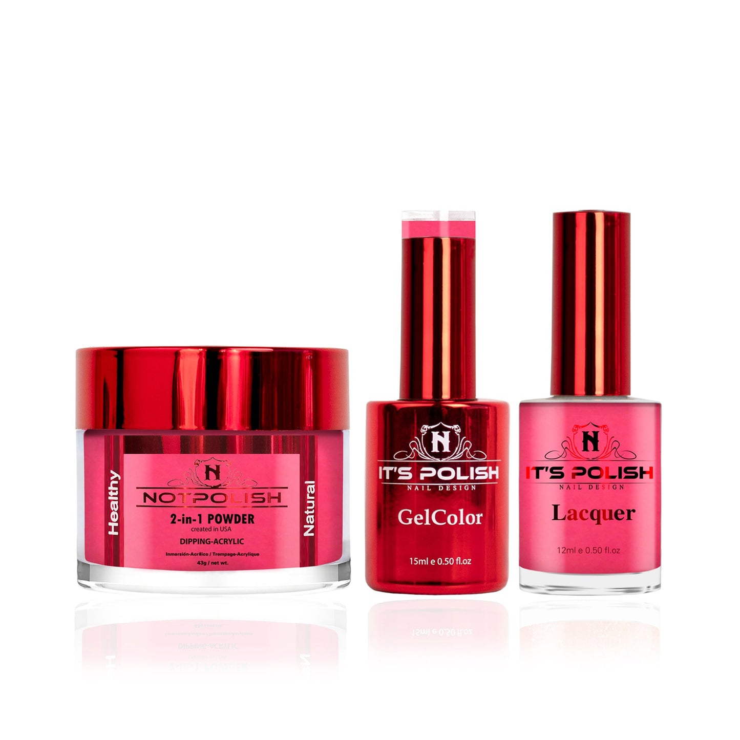 Not Polish M Collection 4 in 1 - M123 - HIBISCUS SUNRISE TRIO