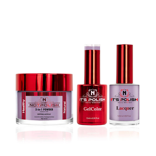 Not Polish M Collection 4 in 1 - M124 BERRY IRRESISTIBLE TRIO