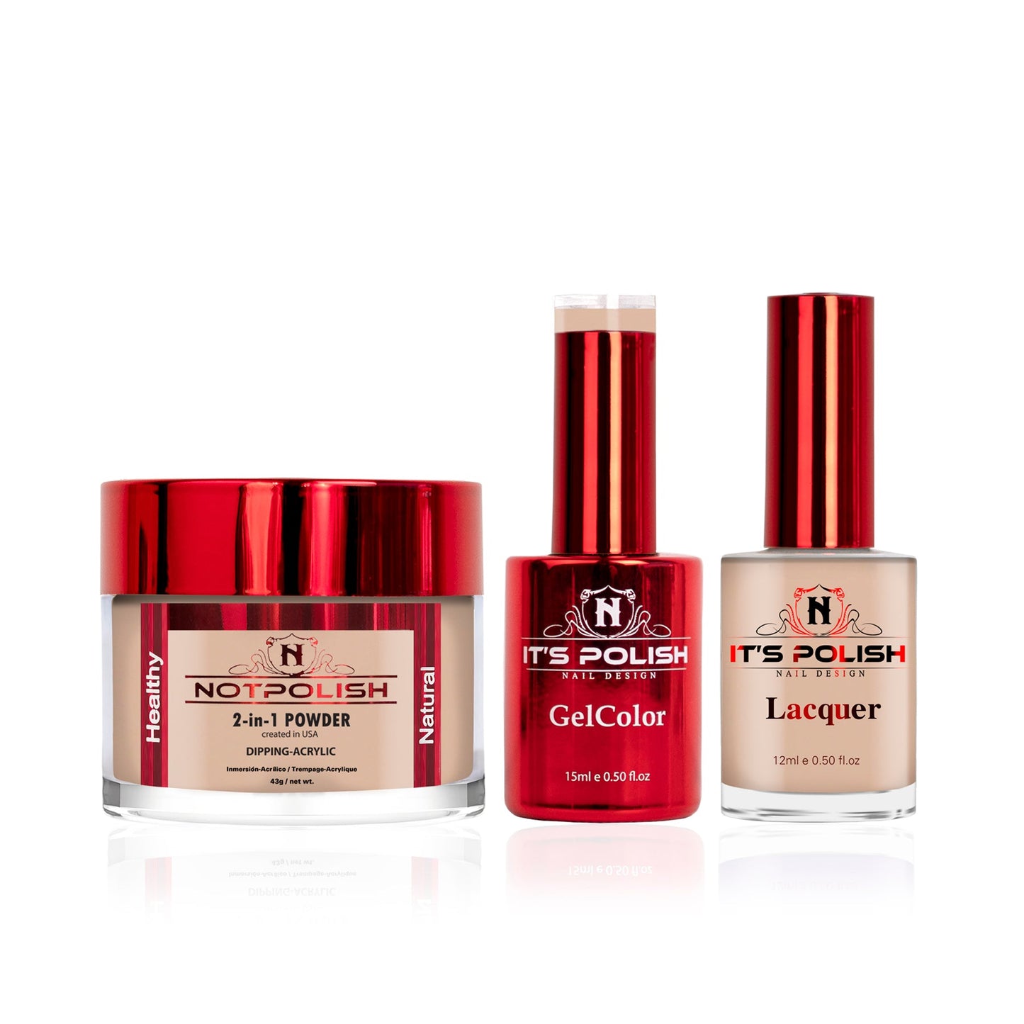 Not Polish OG Collection Trio Set - OG 110 - TOPLESS AND BAREFOOT