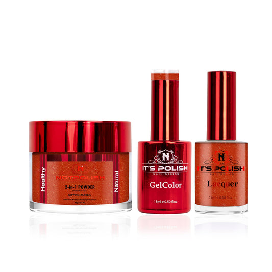 Not Polish OG Collection Trio Set - OG 164 - DARK ORANGE