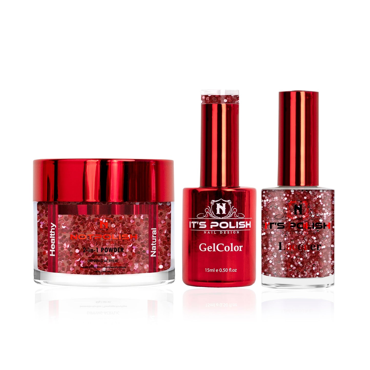 Not Polish OG Collection Trio Set - OG 173 - ROSE SPARKLE