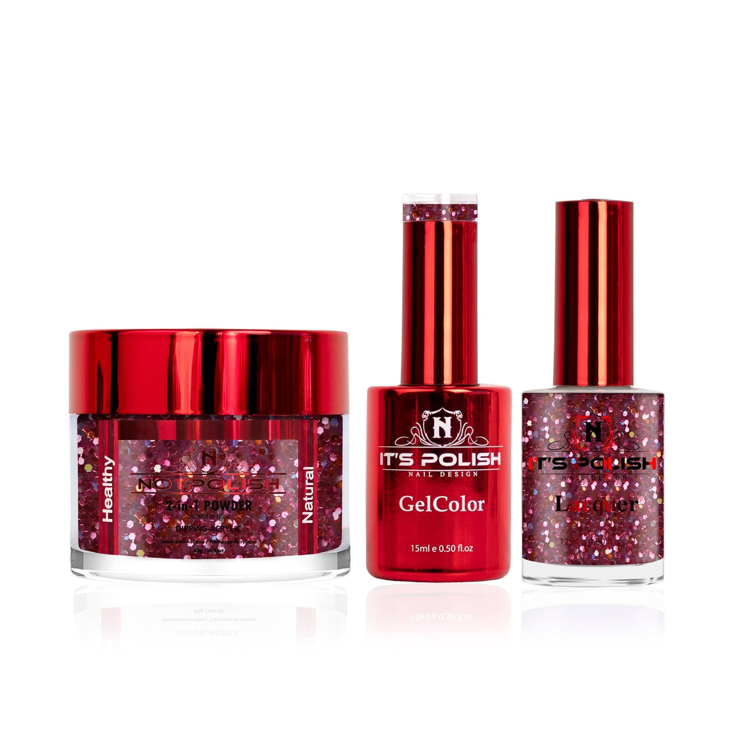 Not Polish OG Collection Trio Set - OG 175 - PINK STARS