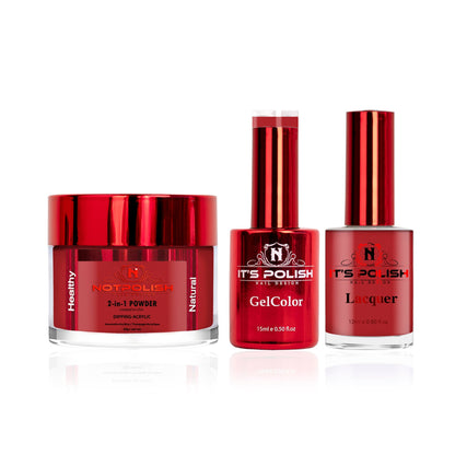 Not Polish OG Collection Trio Set - OG 181 - RED CRUSH