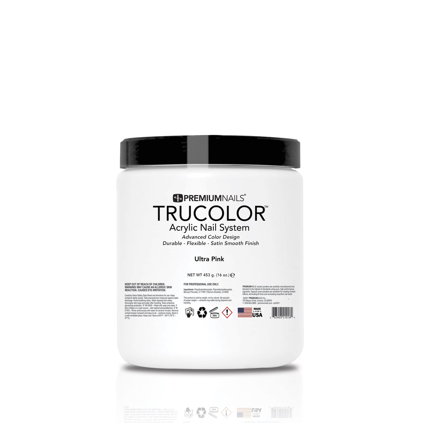 Ultra Pink - TRUCOLOR Nail Sculpting Powder