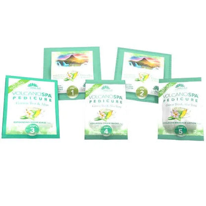 LaPalm Volcano Spa 6 step Kit - Green Tea