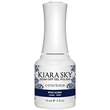 Kiara Sky Gel Polish - Wine Down