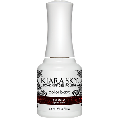 Kiara Sky Gel Polish - I'M BOSSY