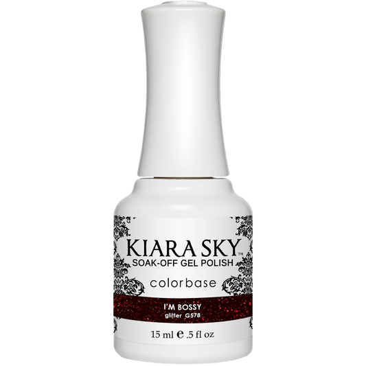 Kiara Sky Gel Polish - I'M BOSSY