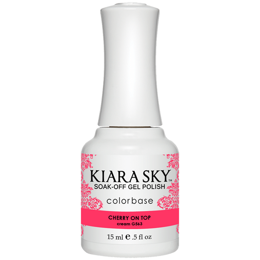 Kiara Sky Gel Polish - CHERRY ON TOP