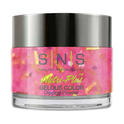 SNS Dipping Powder Nail - HD06 - Pink Glitter Colors