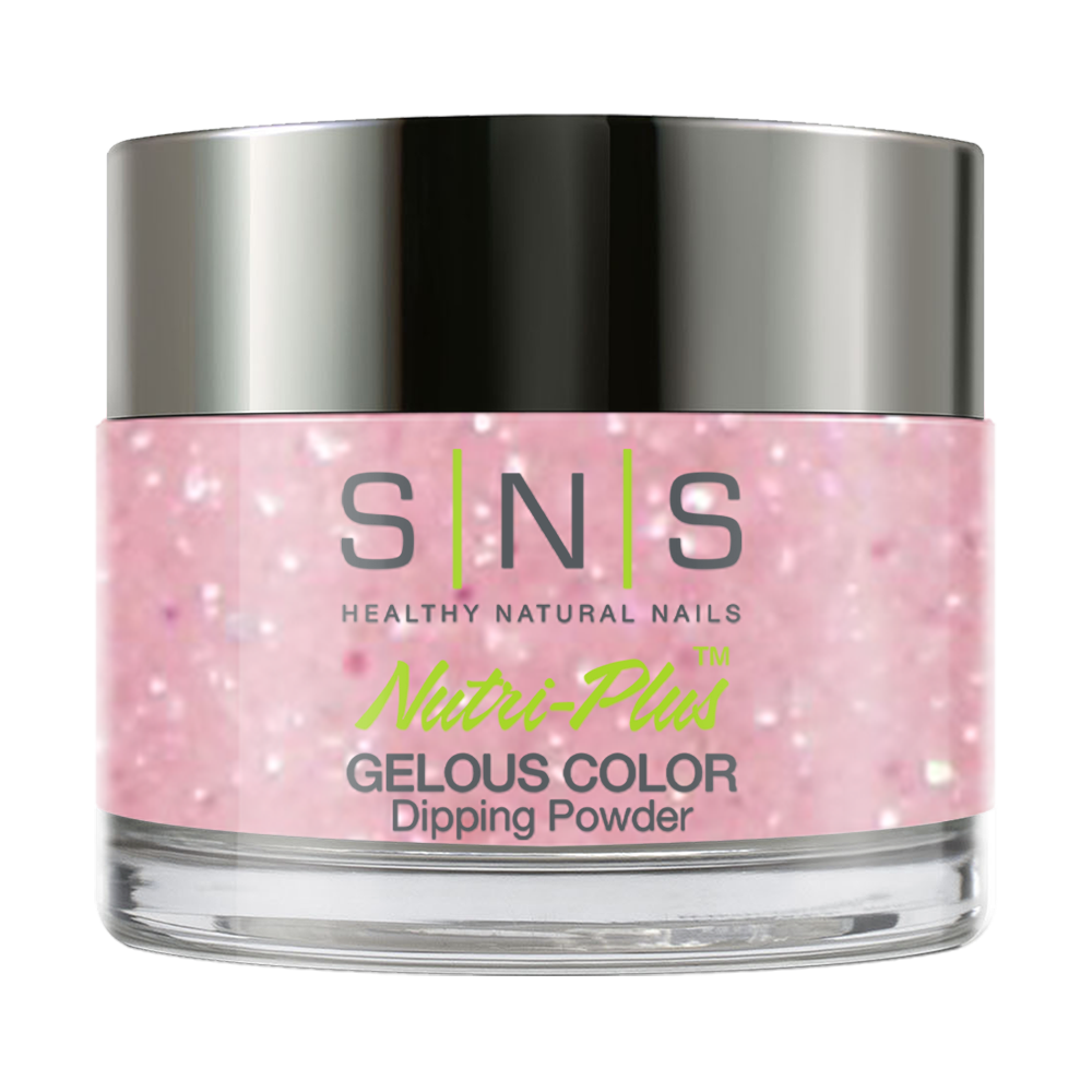 SNS Dipping Powder Nail - HD07 - Pink Glitter Colors