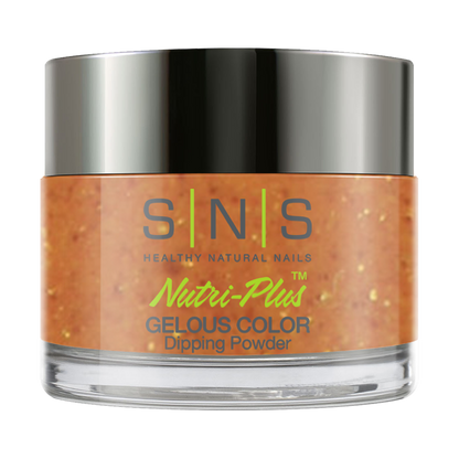 SNS Dipping Powder Nail - HM01 Bella - Brown Glitter Colors