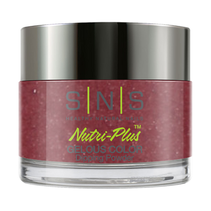 SNS Dipping Powder Nail - HM12 Roasted Beet - Red Purple Colors