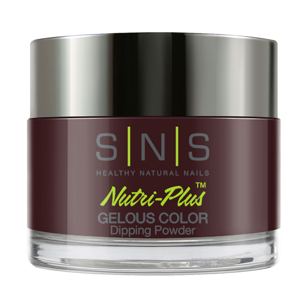 SNS Dipping Powder Nail - HM19 Black Rasberry - Brown Colors