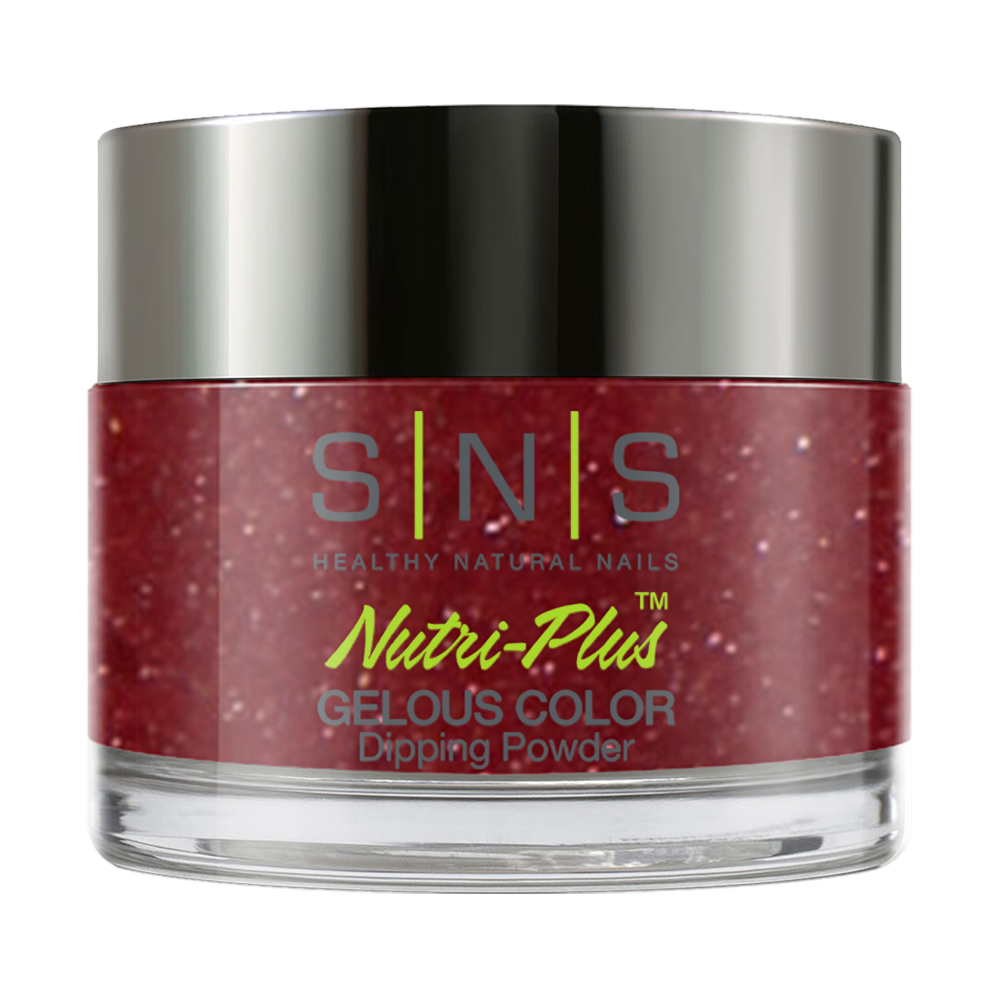 SNS Dipping Powder Nail - HM24 Globe Grapes - Pink Glitter Colors