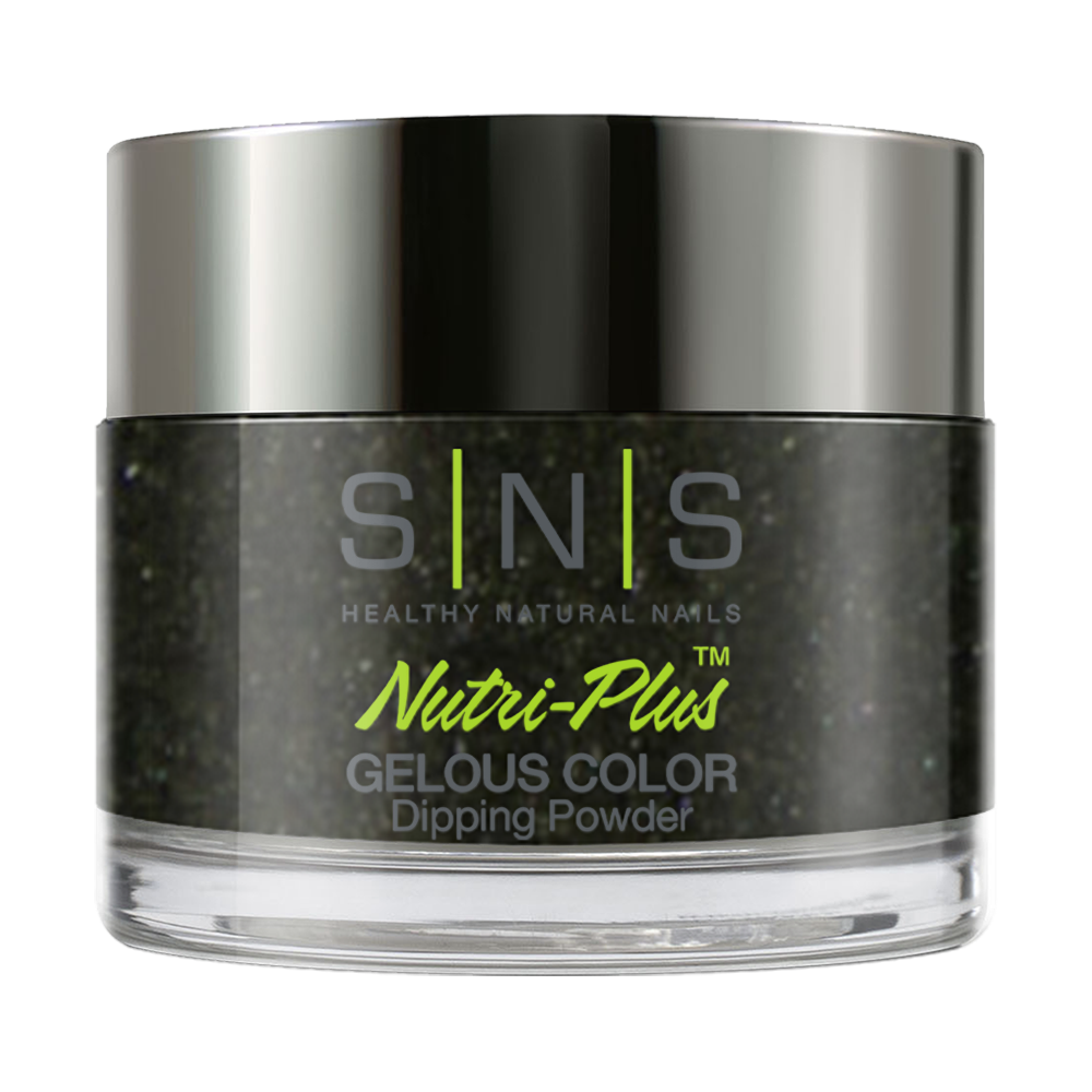 SNS Dipping Powder Nail - HM32 Black Eyed Peas - Green Colors