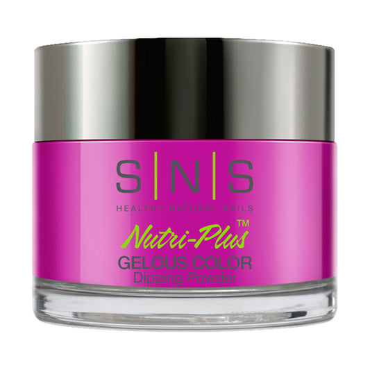 SNS Dipping Powder Nail - LG14 Flashy Showgirl - Purple Neon Colors