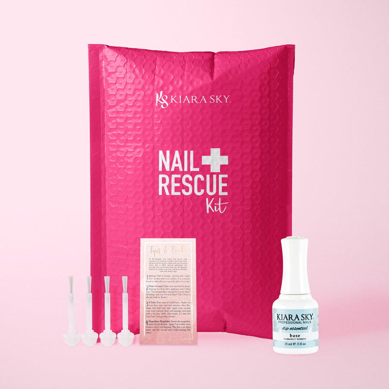 Kiara Sky Dip Powder Essentials - Dip Powder Nail Rescue Kit