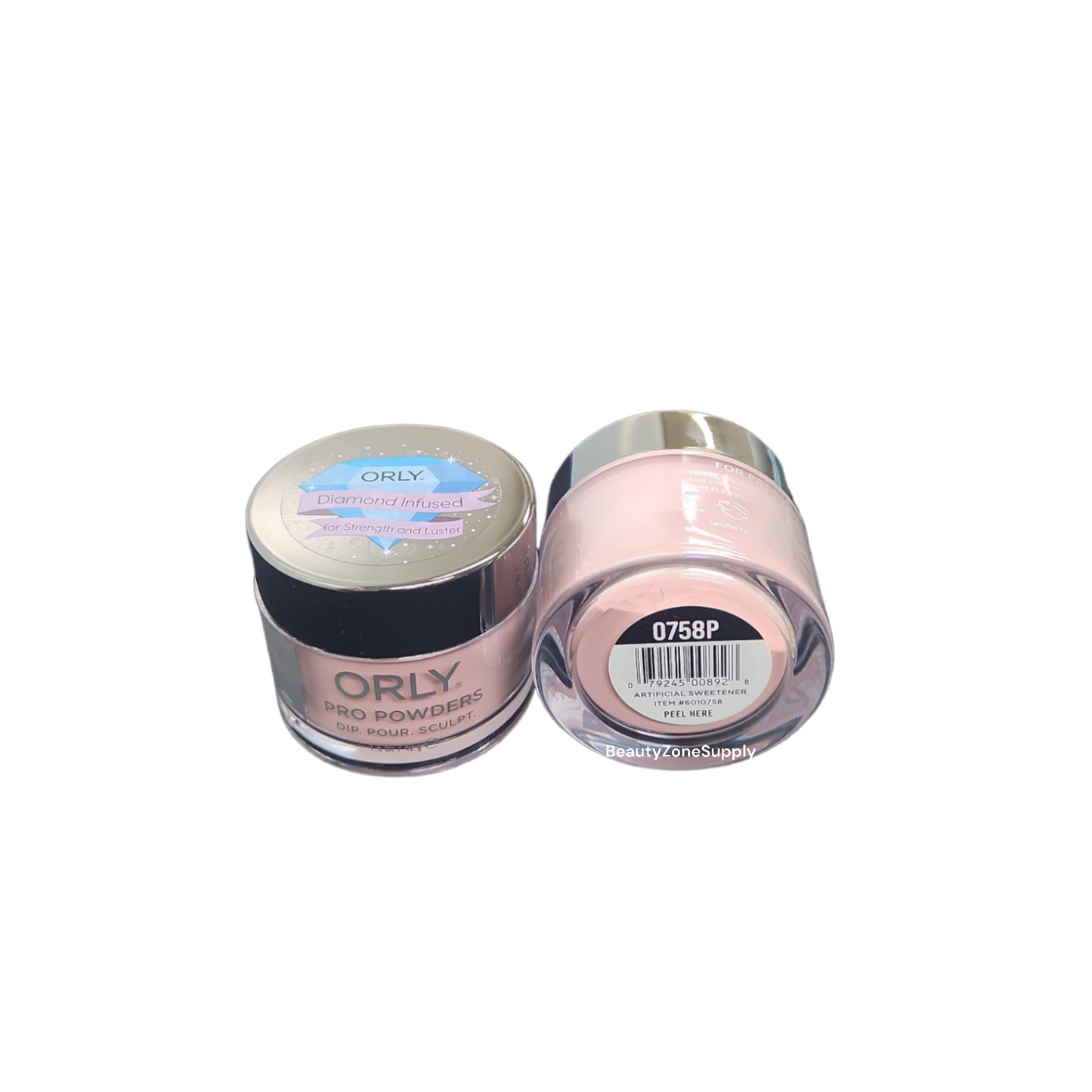 Orly Pro Dip Powders Diamond Infused Artificial Sweetener 1.5 oz #0758P