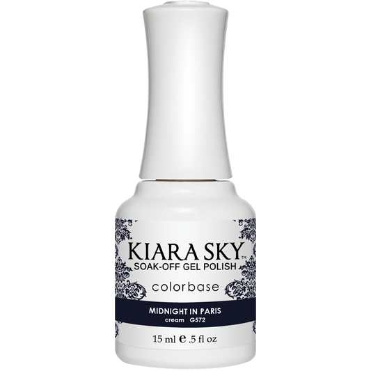 Kiara Sky Gel Polish - MIDNIGHT IN PARIS