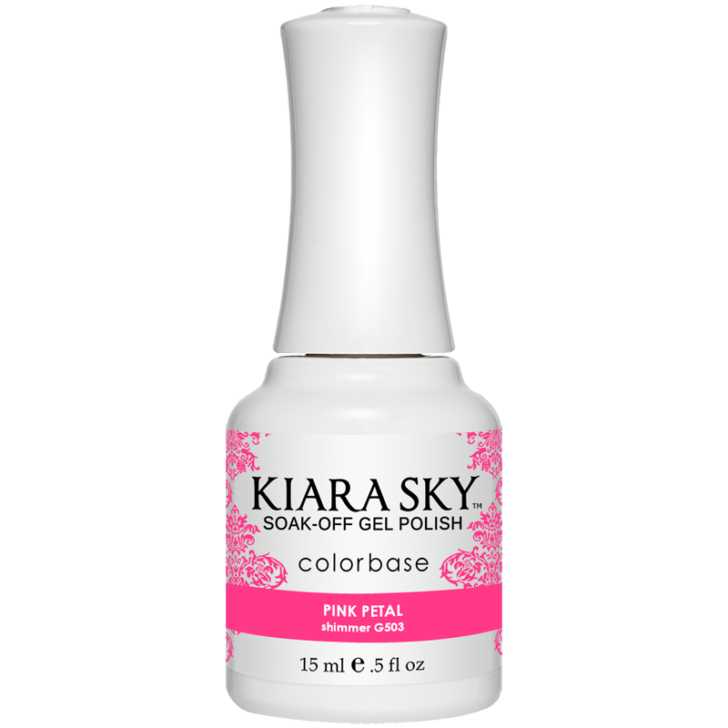 Kiara Sky Gel Polish - PINK PETAL