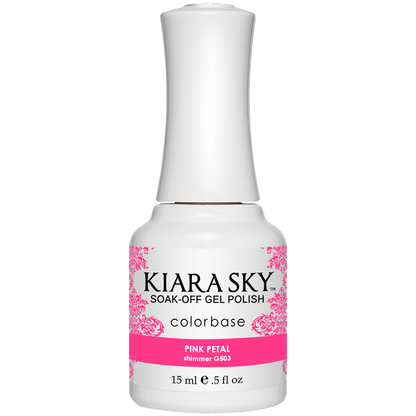 Kiara Sky Gel Polish - PINK PETAL