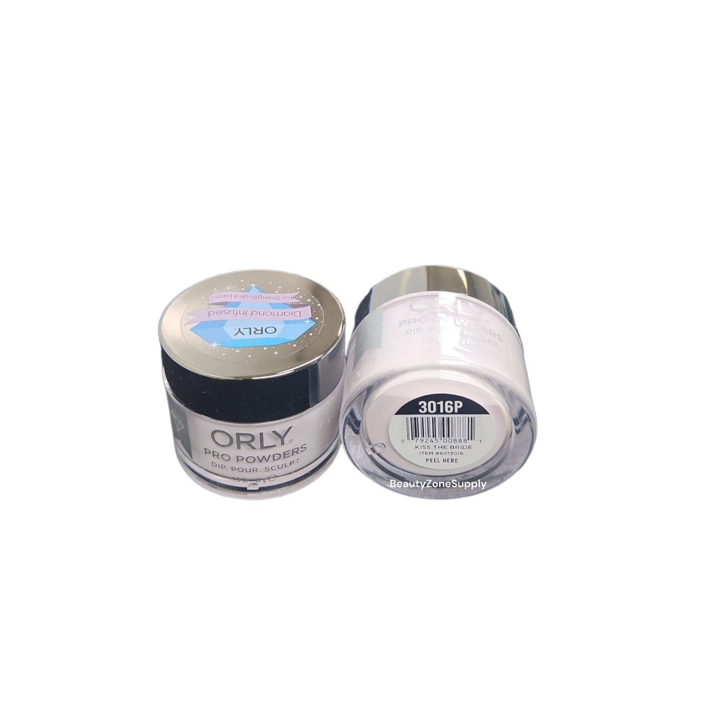 Orly Pro Dip Powders Diamond Infused Kiss The Bride 0.6 oz #3016P